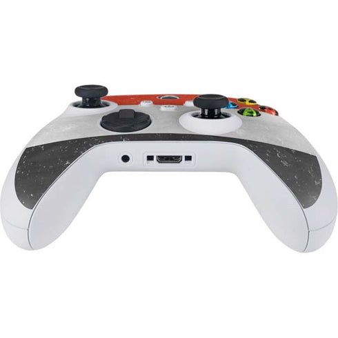 Yemen Flag Distressed Xbox Series S Controller Skin